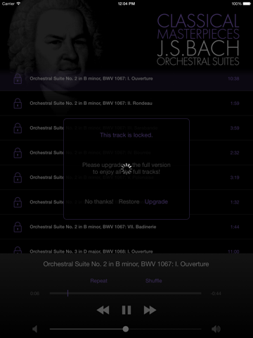 Bach: Orchestral Suitesのおすすめ画像4