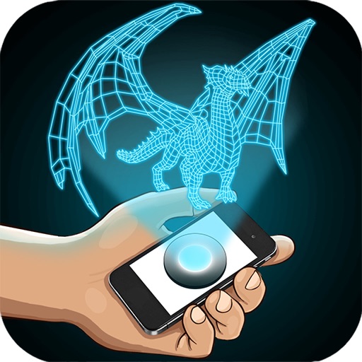 Hologram Dragon 3D Simulator iOS App