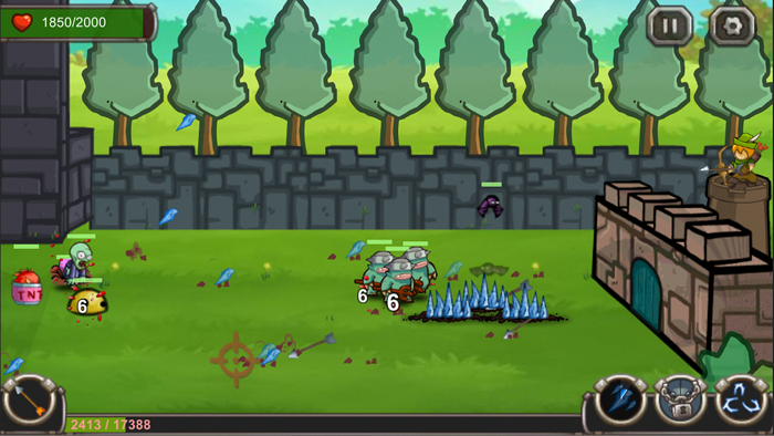 城防大乱斗  魔法与弓箭