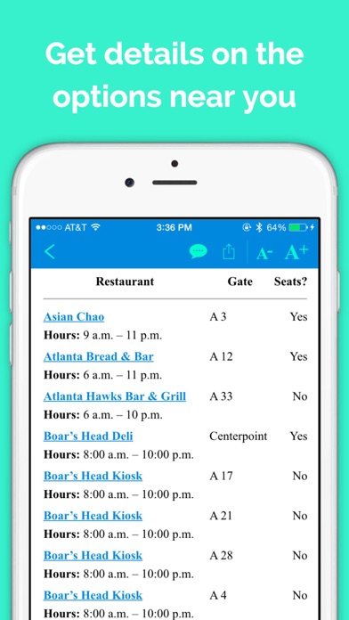How to cancel & delete Airport Restaurant Guide from iphone & ipad 3