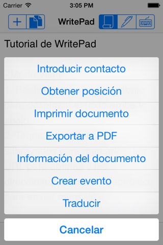 WritePad screenshot 3