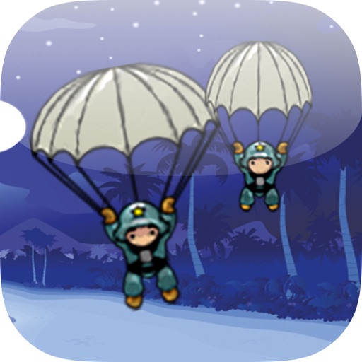Save The Parachute Troops From Falling Down Icon