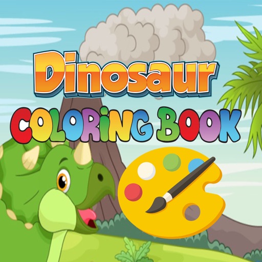 Dinosaur Colouring Book For Kid Games