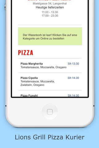 Lions Pizza screenshot 3