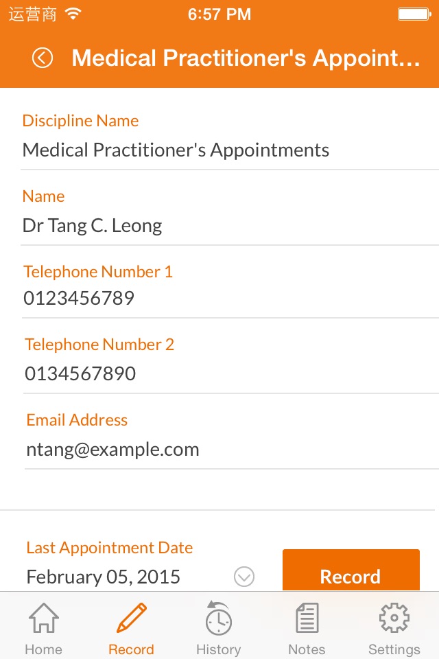 Antenatal Appointments screenshot 2