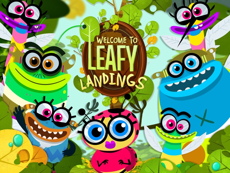 Leafy Landings: Interactive Book for Kids