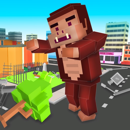 Cube Kong Simulator: City Rampage 3D Full icon