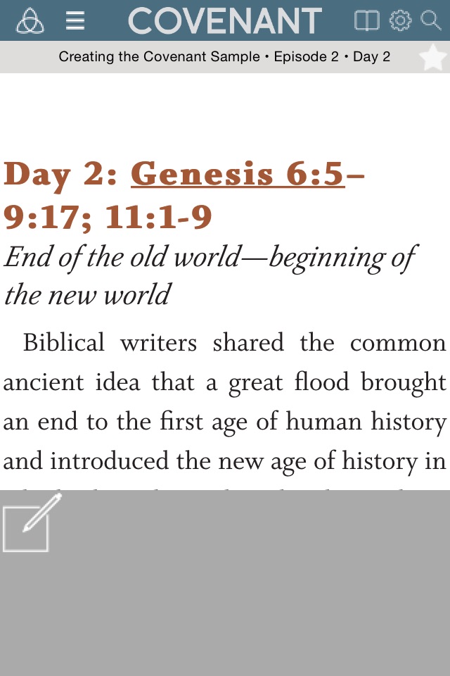 Covenant Bible Study screenshot 2