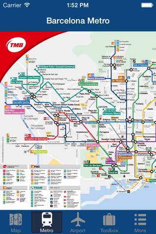 Barcelona Offline Map - City Metro Airport and Travel Plan screenshot 3