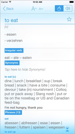 Free German English Dictionary and Translator (Das Deutsch-E(圖2)-速報App