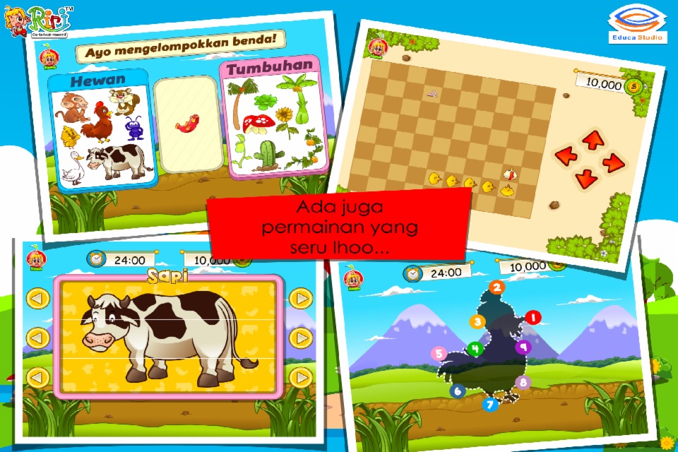 Ayam Jantan dan Rubah Licik - Cerita Anak Interaktif screenshot 4