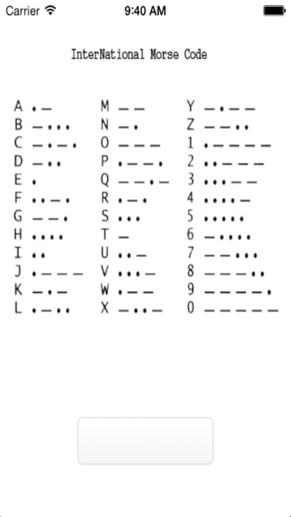 Morse code (learning)