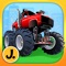 Monster Trucks and Sports Cars - puzzle game for little boys and preschool kids - Free