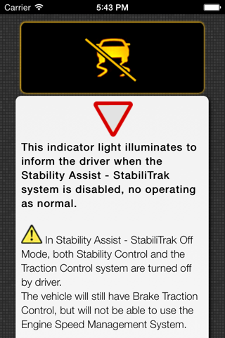 KIA Warning Lights Meaning screenshot 4