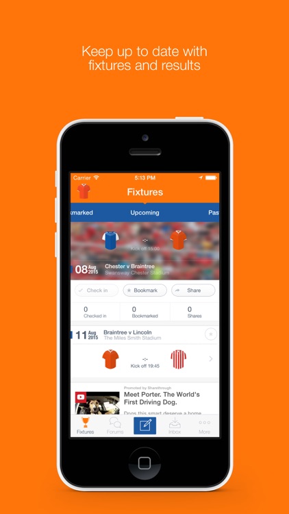 Fan App for Braintree Town FC