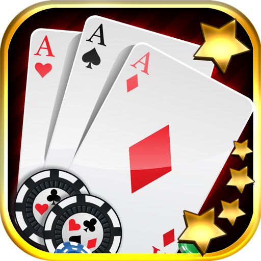 "Aces Gallina Video Poker Stars" - Hit The House In A Vegas Style Casino Cards Game! iOS App