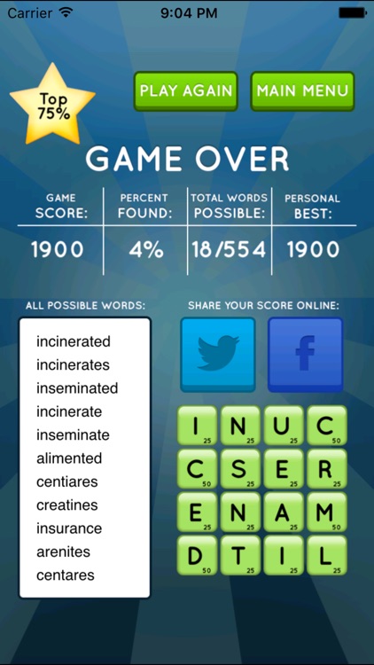 Word Seek HD Free