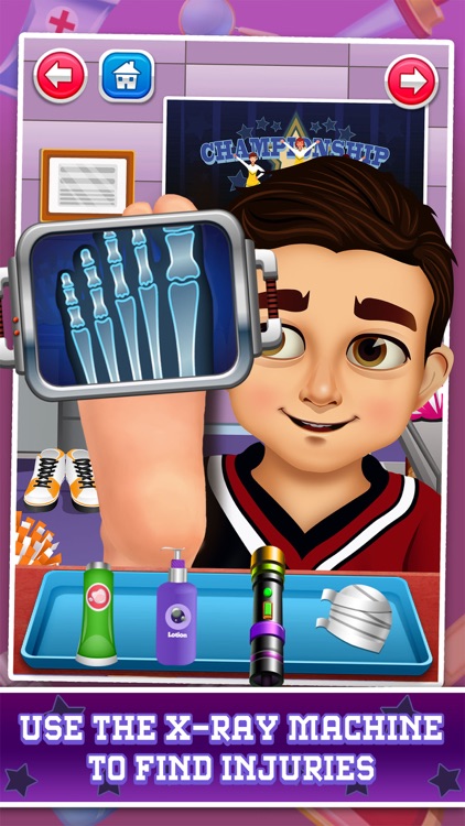 Cheerleader Foot Doctor & High School Salon Makeover screenshot-3