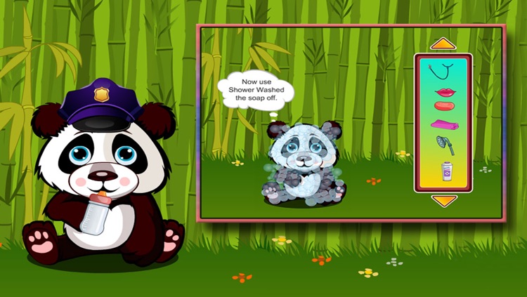 Pet Caring Baby Panda screenshot-3