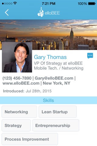 elloBEE – Connect & Seek Out Talented Professionals. screenshot 4
