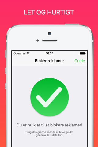 Blokér Reklamer - Fjern reklamer & annoncer i browseren! screenshot 3