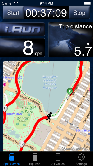 i.Run - GPS Running Coach for Fitness and Marathon screenshot 1