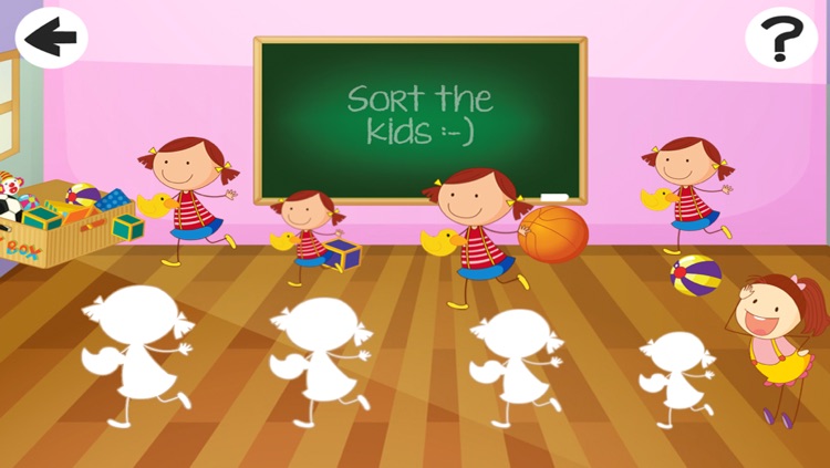 A Sort By Size Game for Children: Learn and Play with School Children screenshot-4