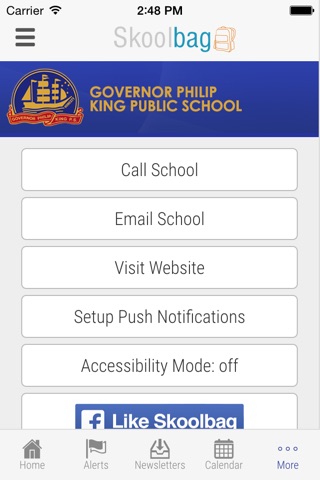 Governor Philip King Public School - Skoolbag screenshot 4