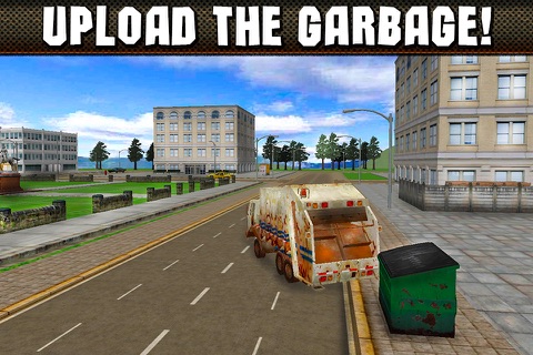 Garbage Truck 3D: City Driver screenshot 2