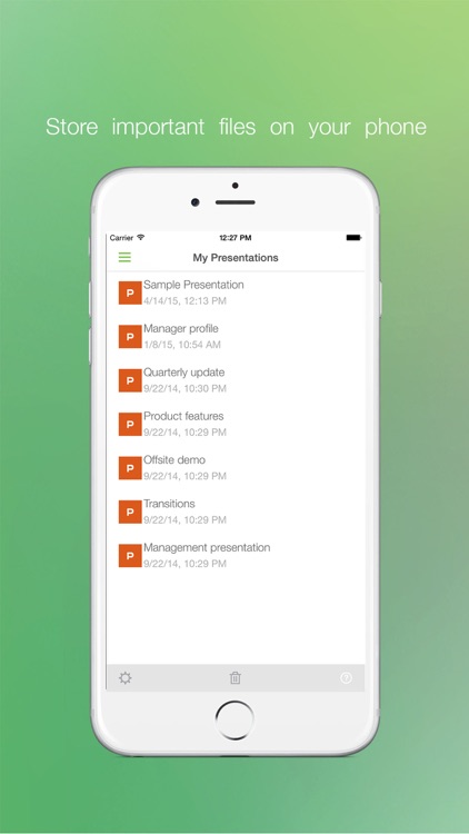 SlideStream: Professional presentation viewer with cloud service access screenshot-3