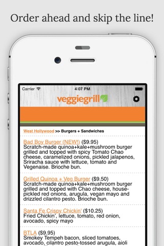 Veggie Grill Rewards screenshot 3
