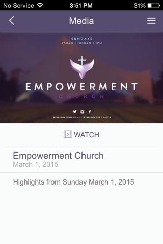 Empowerment Church screenshot 2