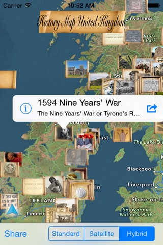 History Map United Kingdom screenshot 3