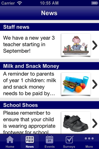 St Giles Junior School screenshot 2