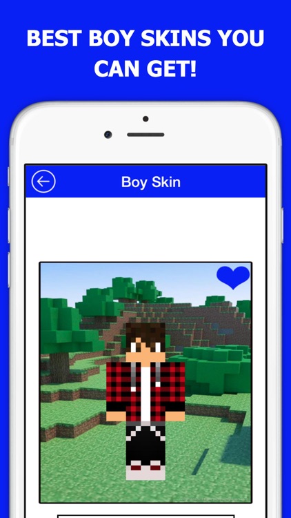 HD Boy Skins for Minecraft PE