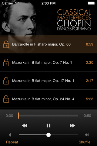 Chopin: Dances for Piano screenshot 2