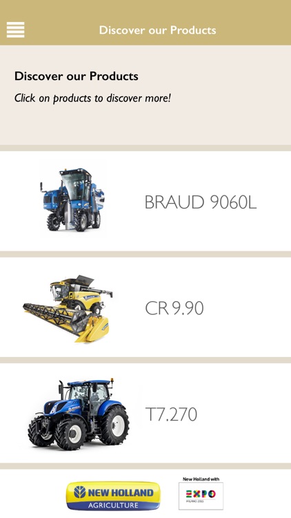 New Holland Agriculture Expo Milano 2015 Official app screenshot-3