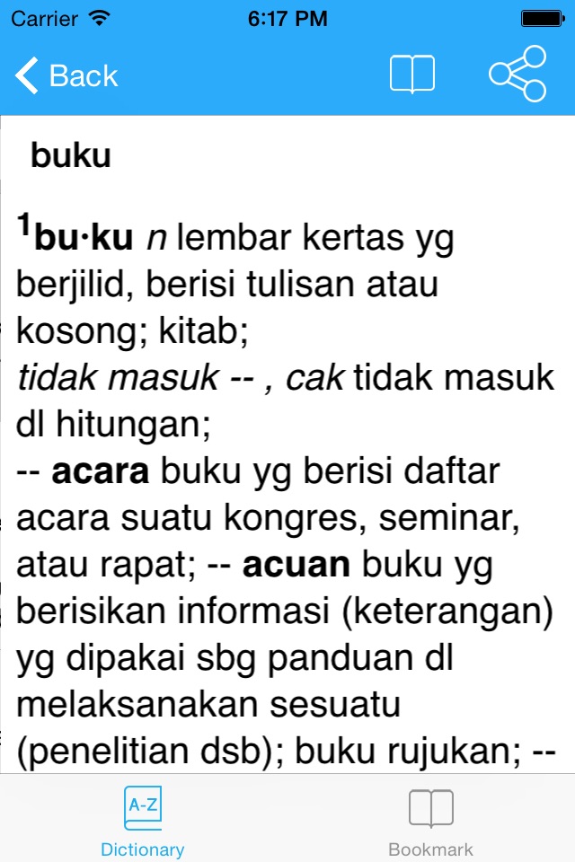 KBBI: Kamus Besar Bahasa Indonesia screenshot 3