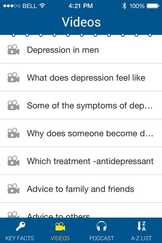 RCPsych Mental Health App screenshot 3