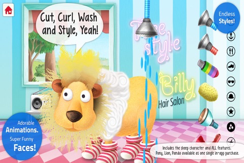 Animal Hair Salon: Silly Billy screenshot 2