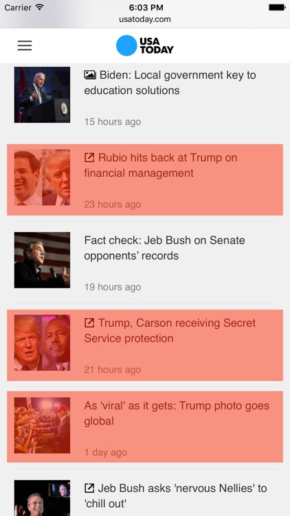 Trump Trump - Block Trump content
