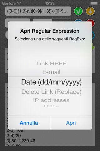 Regular Expression screenshot 2
