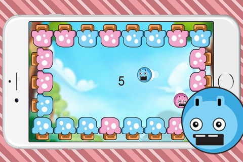 Touch Color Mushroom Bounce Balls Game for Kids screenshot 2
