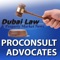 ProConsult Advocates & Legal Consultants, one of the leading law firms in the Emirate of ‎Dubai, ‎United ‎Arab Emirates, offers this free App that aggregates the latest News, Developments, ‎Articles, ‎Enacted ‎Laws and Posts concerning UAE Laws, Dubai Laws and the Property Market in Dubai ‎and the ‎UAE, and ‎offers insight and information on the Legal Services we provide, and directions to ‎our office ‎location in ‎Dubai