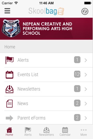 Nepean Creative and Performing Arts High School - Skoolbag screenshot 3