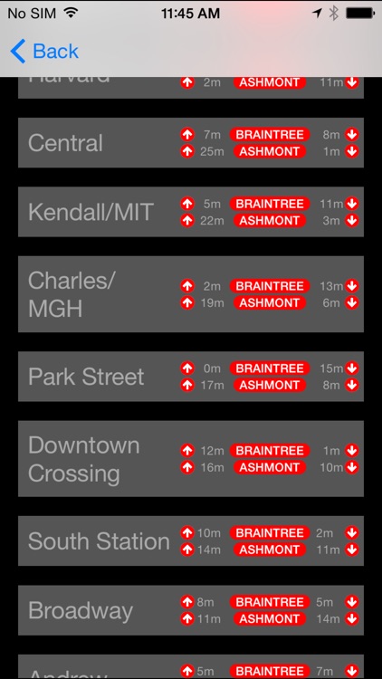 MBTA Boston T Map -- Ad Free