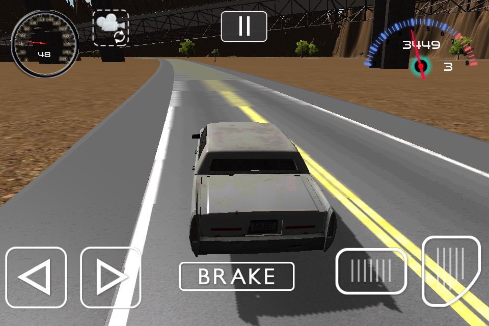 3D Canyon Drive Simulator Lincoln Edition screenshot 3