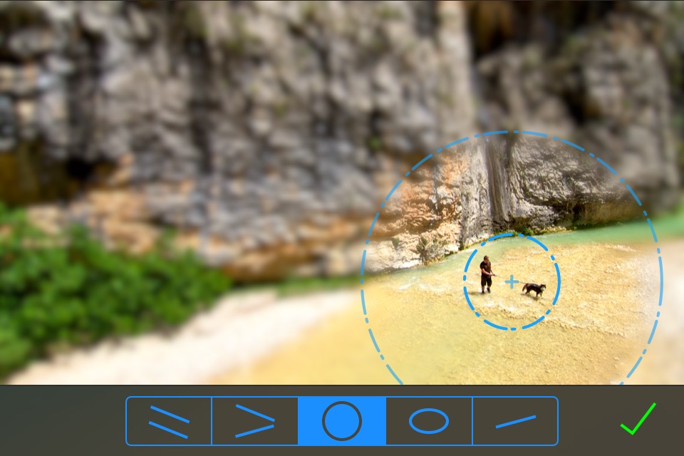 TiltShift Video - Miniature effect for movies and photos screenshot 2