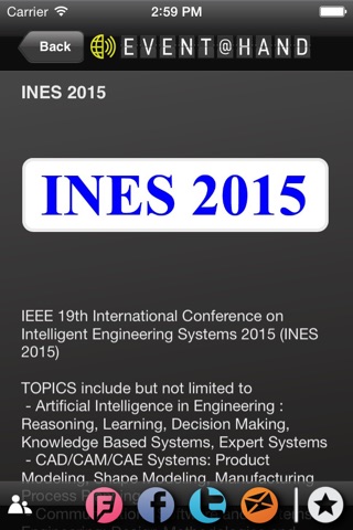 IEEE Hungary EVENT@HAND screenshot 4