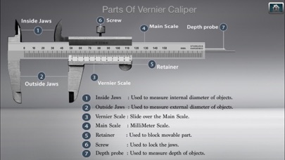 How to cancel & delete Vernier Caliper. from iphone & ipad 2